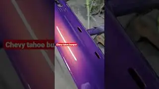 Chevy Tahoe bumper this custom flip flop pink pearl color😱