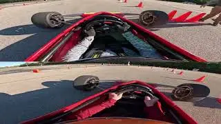 2025 STL SCCA Solo - Event 9, Kevin and John Best Run Overlay