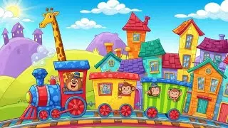 Colorful Town 🌈 | Fun Kids Rhyme & Learning Song | Mano&rsquo;s Tune Town | Nursery Rhymes &Kids Songs 