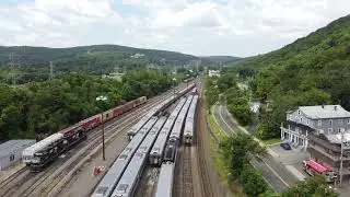 New Jersey Transit Suffern train Yard [Remix Video]