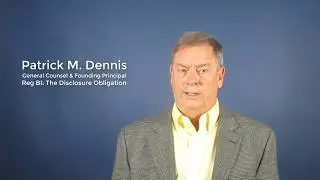 Reg BI - The Disclosure Obligation