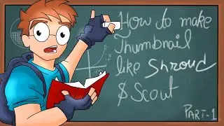 How to make Thumbnail like Shroud  [[ MOBILE ]] [[ IN HINDI ]]