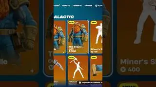 Fortnite Deep Rock Galactic The Scout Skin Item Shop!