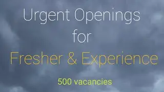 job openings for freshers 2022 tamil | job vacancy 2022 tamil nadu