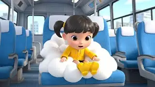 The Sleepy Cloud Took a Bus Ride ☁️ | Nursery Rhymes for Kids & Baby Songs