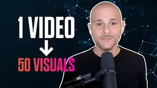 Turn 1 YouTube Video Into 50+ Visual Assets (In Minutes)