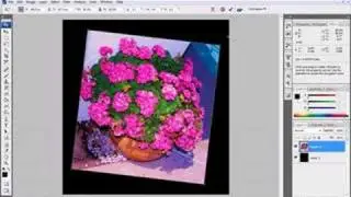 How to Rotate and Add a Simple Frame in Photoshop