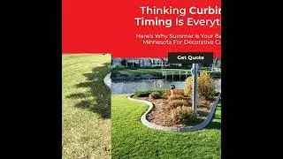 Is Summer the Best Time to Install Decorative Curbing? #shorts