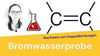 Nachweis von Alkenen: die Bromwasserprobe