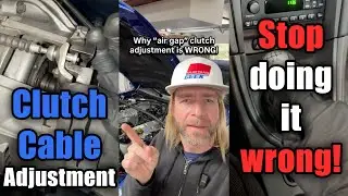 Mustang Clutch Adjustment