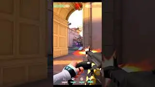 1VS4 PANIC💀🫨#valorant #valorantclips #clovevalorant #shorts #viral