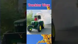 John Deree Trackter With Smoke System🔥💨💨🔥 #shorts #modified #trackter #john #ytshorts #shortviral
