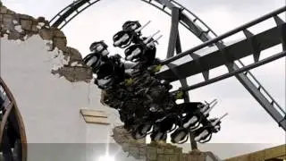 THE SWARM - THORPE PARK - TEST DUMMIES LOSE LIMBS!!! (31/01/12)