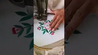 Latest Machine Embroidery Design on Fabric #karaoke #shorts#viral #trending | Rizwan Ali Tv