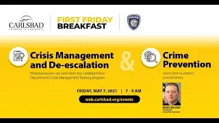 Carlsbad Police Department - Crisis Management, De-Escalation and Crime Prevention