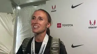 Shelby Houlihan After Winning 5K USATF Outdoor Championships 5K Title, Comments On Ruth Chepngetich