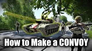 How to Make CONVOYS in Arma 3 | Eden and Zeus Tutorial