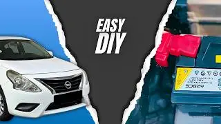 Nissan Almera Sunny Versa (2011 - 2021) Battery Replacement