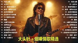 大頭針【大头针 · 烟嗓情歌精选】回不去的青春，忘不掉的歌🎸🔥经典情歌翻唱#星語心願#記事本#有一種愛叫做放手#給我一個理由忘記#如果雲端知道#你看你看月亮的臉#白天鵝與灰烏鴉