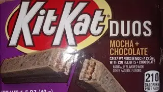 KitKat Duos Mocha + Chocolate Review Taste Test