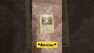 raichu holo pokemon tcg