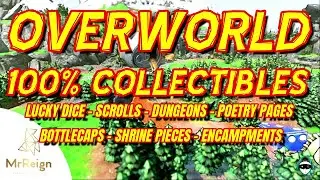 Tiny Tina's Wonderlands - Overworld All Collectables Dice Scrolls Encampments Shrine Pieces Poetry
