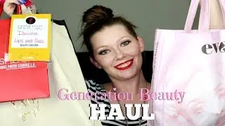 Generation Beauty Haul LA 2016