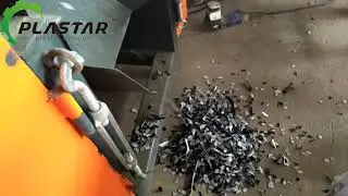 waste leather oxford cloth textile recycling shredder crusher machine