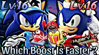 Sonic Forces Speed Battle ⚾️❄️ Slugger Sonic Vs Snowdrift 💨 Which boost is faster? 💨 Gameplay ❄️⚾️