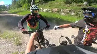 Only fun at Bike park Bellwald