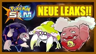 NEUE LEAKS: Alola-SMOGMOG, Alola-GEOWAZ??? | Pokemon SONNE und MOND | Bladius