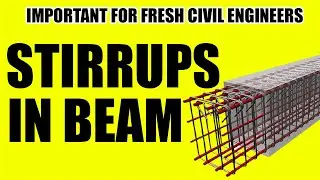 How to Find Number of Stirrup in RCC Beam – Calculate Quantity of Steel in Beam - Estimation of Beam