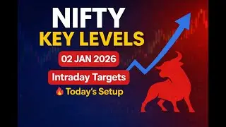 Nifty 02 Jan 2026 Key Levels | Intraday Support Resistance | Trading Plan