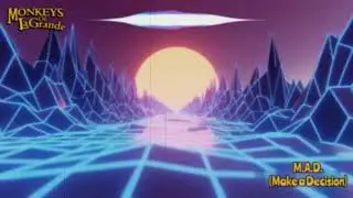 M.A.D. (Make a Decision) by Monkeys Of LaGrande - loop Synthwave style video