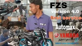 FZS Version 4.0 Sarvice Yamaha motors #Yamha #FZS#automax #sarvice #blog #bike #bikelover #FZS_V4