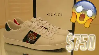 Gucci Ace Tiger Sneakers Unboxing!