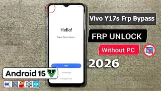 Vivo Y17s Android 15 Frp Bypass (Without Pc) Fix New Method 2026 | Google Account Unlock Android 15
