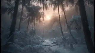 Lost Manuscript: Tranquil Winter Jungle Ambient Relaxation