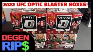 Обзор коробки-бластера Case Hit! Optic UFC 2022!