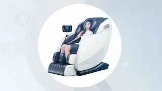 Electric Massage Chair With Bluetooth music Headrest & U-shaped Pillow + LCD Touch (CAD1292)