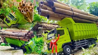 AKSIi #73 🔥  FULL OLENG RC TRUK HINO 500 DI TANJAKAN EXTREM & TIKUNGAN TAJAM 