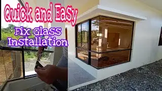 Paano Mag Install ng Fix Glass Using SOBC