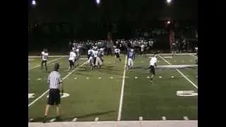 Herget 8th grade football vs. Harter 9/20/12 at Aurora Christian