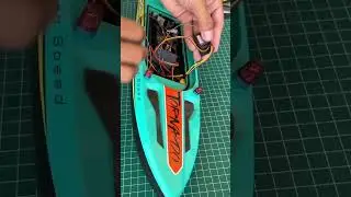 Pemasangan lampu rotator rc boat #diyrcboat #rcboatbatam