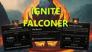 THE FIRE WALKER!! | Melee Ignite Falconer Build!