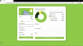 Moving Cost Calculator Progess