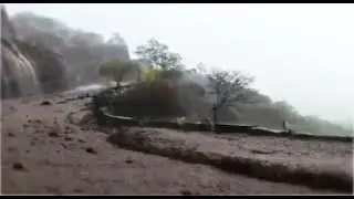Heavy downpour for the third consecutive day leads to flood-like situations in Mount Abu.