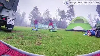 Camping in Munnar, Kerala, India