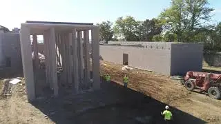 The Fred M. Alger Center: September 2021 Construction, Drone Footage