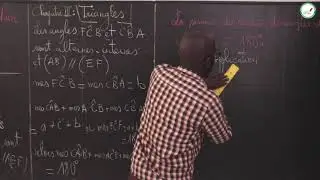 Cours - Cinquième - Maths : Les triangles / M. Gueye
